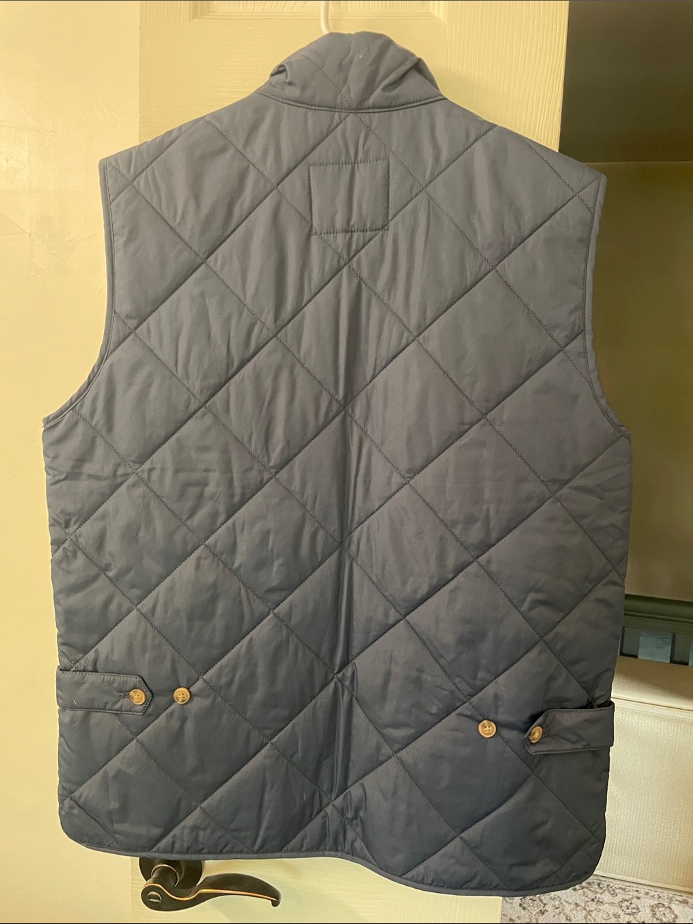 J. Crew Quilted Vest in Navy S NWOT - Picture 2 of 7